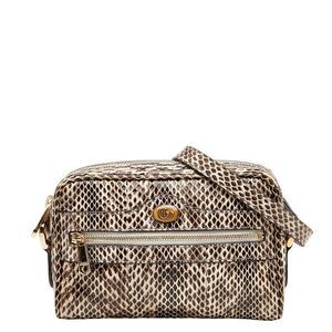 Gucci GG Marmont Python Shoulder Bag